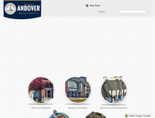 Tablet Screenshot of andoverma.us